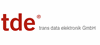 Logo tde - trans data elektronik GmbH